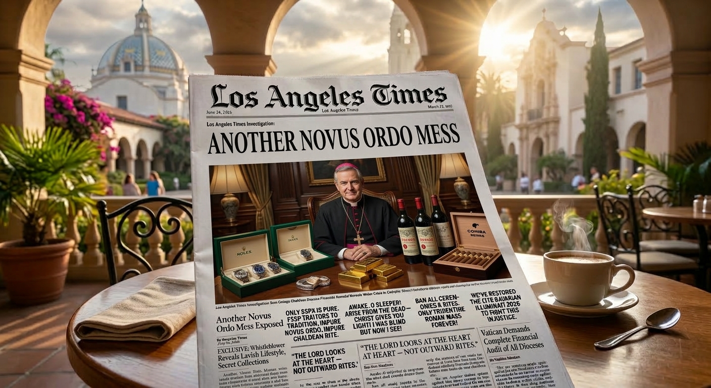 NOVUS ORDO MESS SCANDAL San Diego Chaldean Diocese Financial Scandal Reveals Wider Crisis